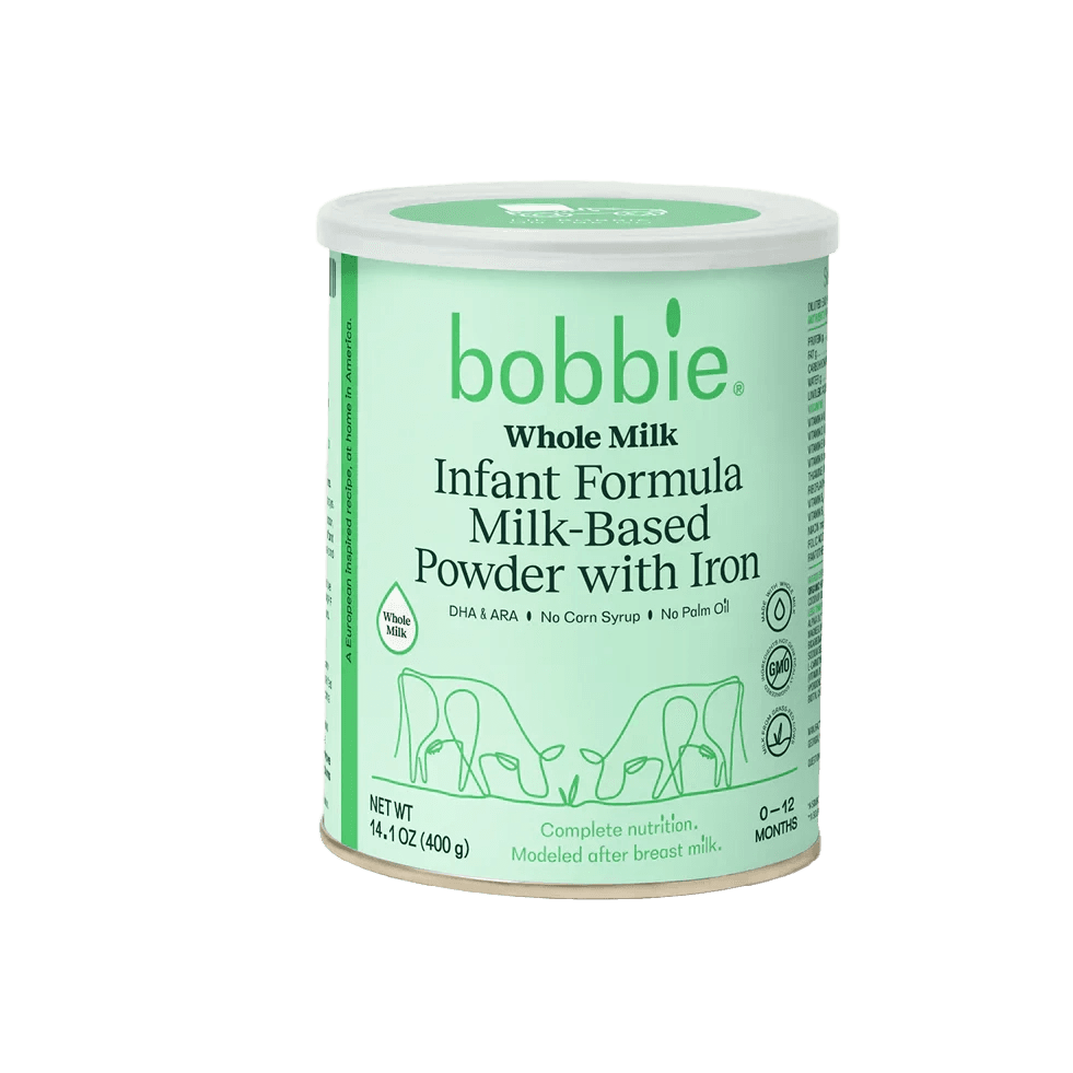 Bobbie Whole Milk Infant Formula Milk-Based Powder with Iron