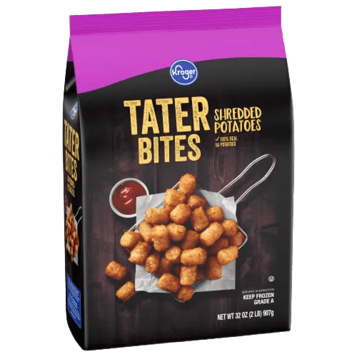 Kroger Tater Bites Shredded Potatoes
