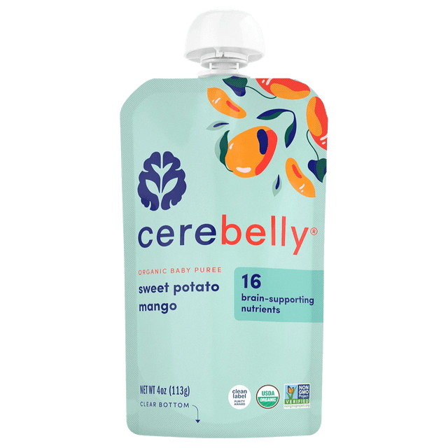 Cerebelly Organic Baby Puree Sweet Potato Mango