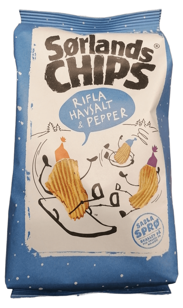 Sørlandschips RIFLA HAVSALT & PEPPER