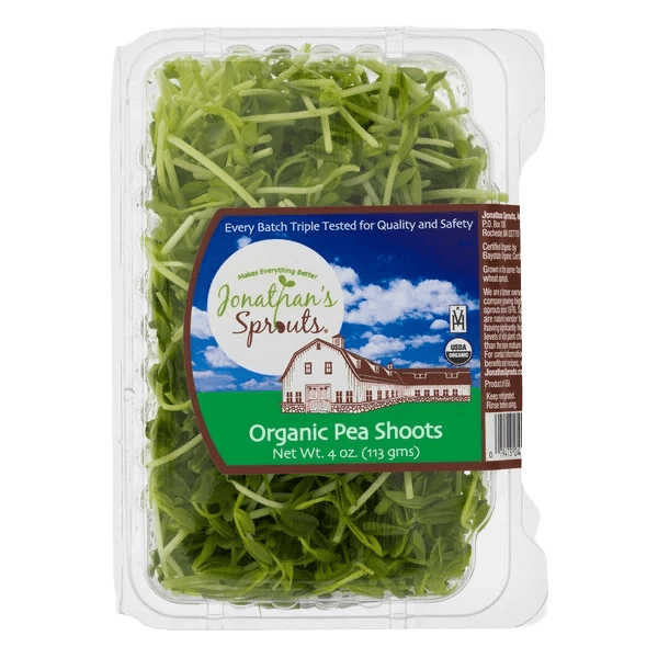 Jonathan Sprouts Organic Pea Shoots