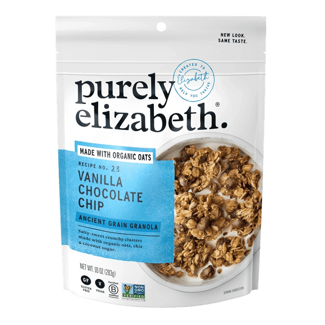 Purely Elizabeth Organic Granola Plastic Bag