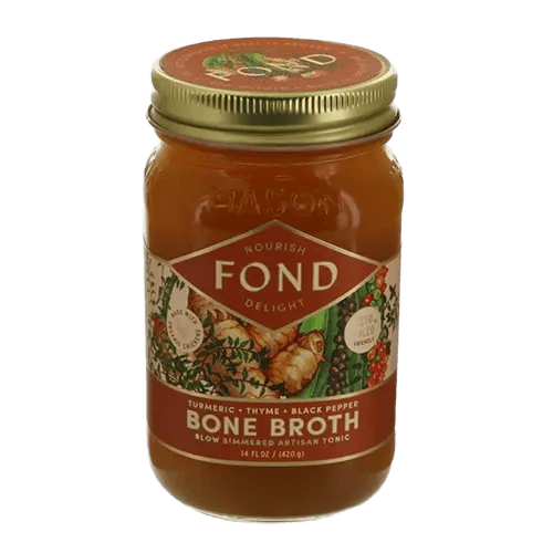 FOND Delight Chicken Bone Broth Turmeric, Black Pepper & Thyme