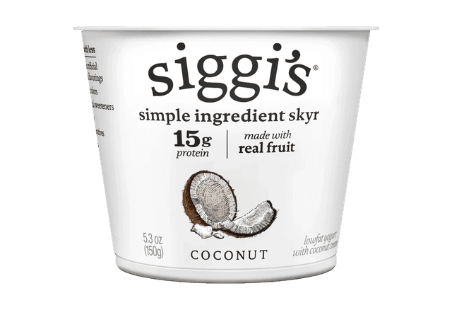 siggi's simple ingredient skyr coconut