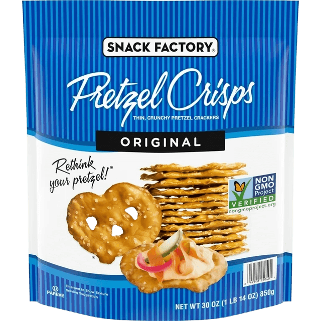 Zaluchy Sourdough Pretzel Crisps Original