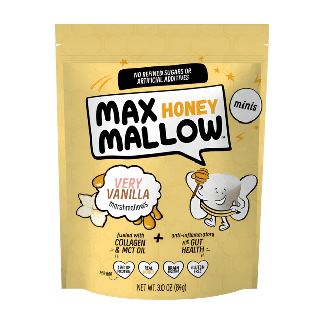 Max Mallow Very Vanilla Mini HONEY Marshmallows