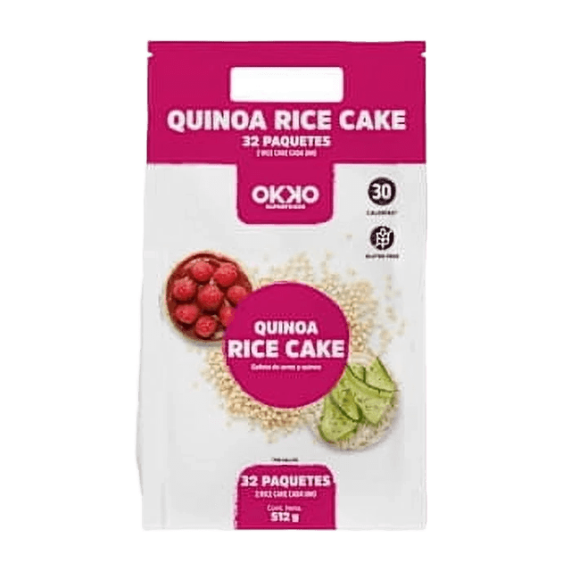 OKKO Superfoods, Okko Galletas de maíz con quinoa