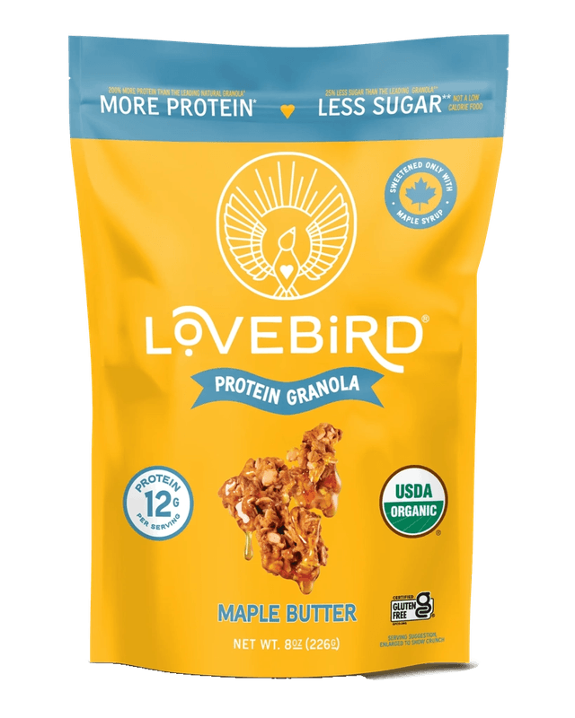 Lovebird Maple Butter Protein Granola