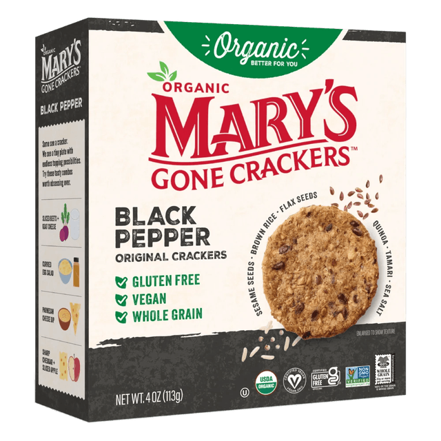Mary's Gone Crackers Black Pepper