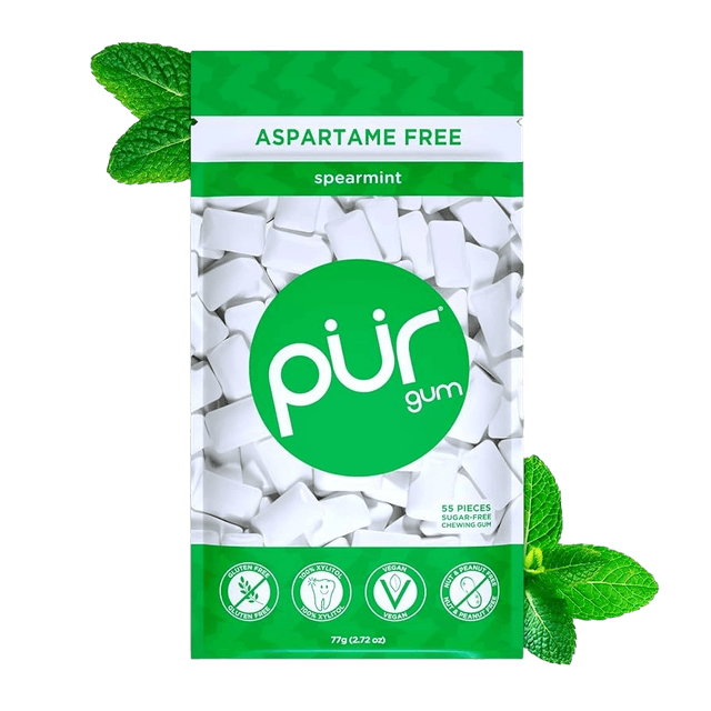 PUR Gum Spearmint Aspartame Free