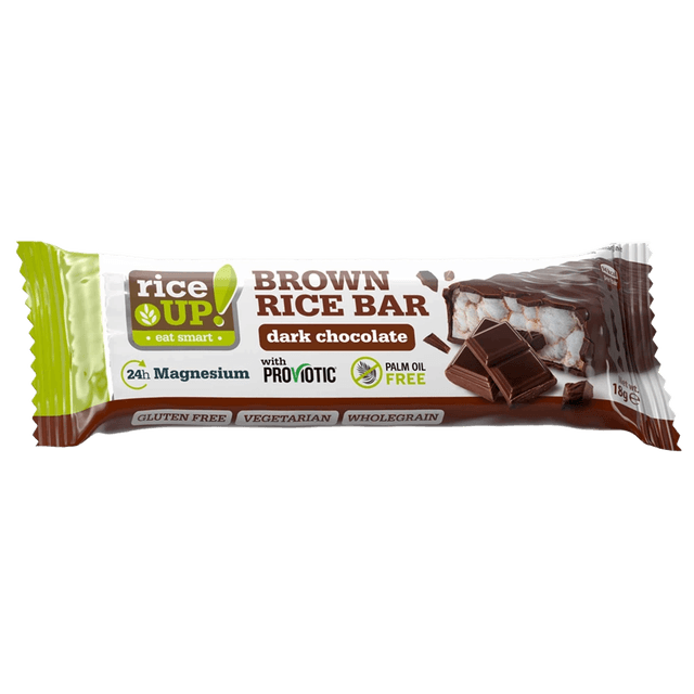 RiceUP! Brown Rice Bar dark chocolate
