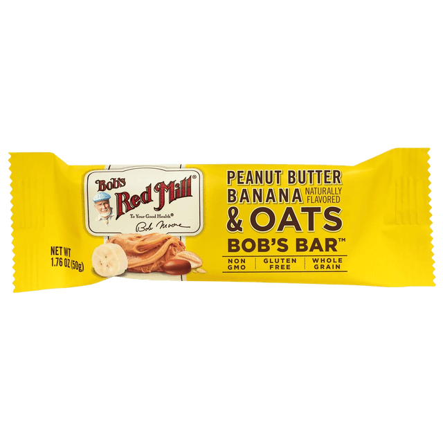 Bobs Red Mill Peanut Butter Banana Oats Snack Bar