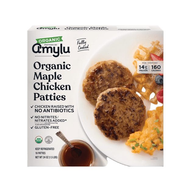 Amylu Chicken Breakfast Patties Original