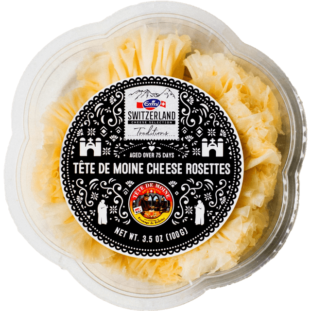 Switzerland Tete de moine cheese rosette