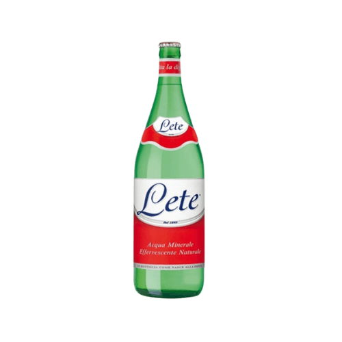 Acqua Lete Natural Effervescent Mineral Water Glass Bottle