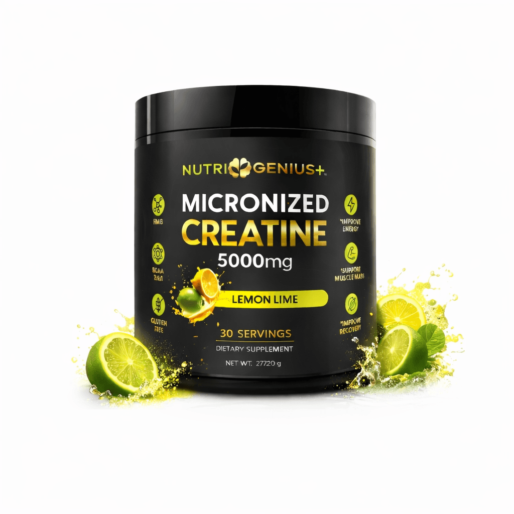 Nutri Genius+ Micronized Creatine Lemon Lime
