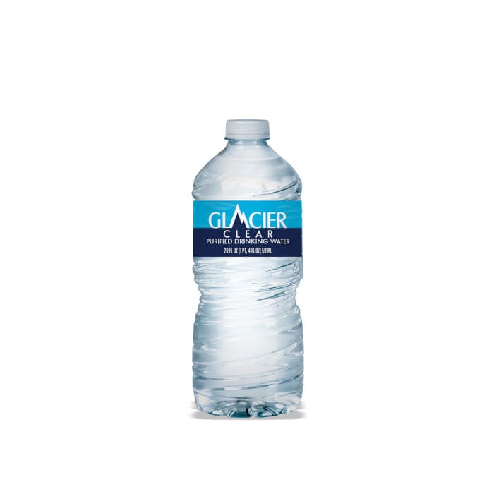 Glacier Clear Purified Drinking Water Plastic Bottle
