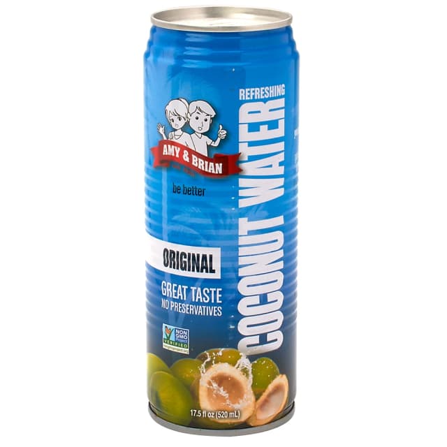 Amy & Brian Coconut Water