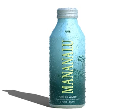 Mananalu Purified Water Aluminum Bottle