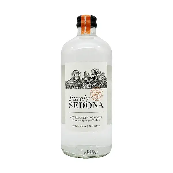 Purely Sedona Still Water Glass Bottle