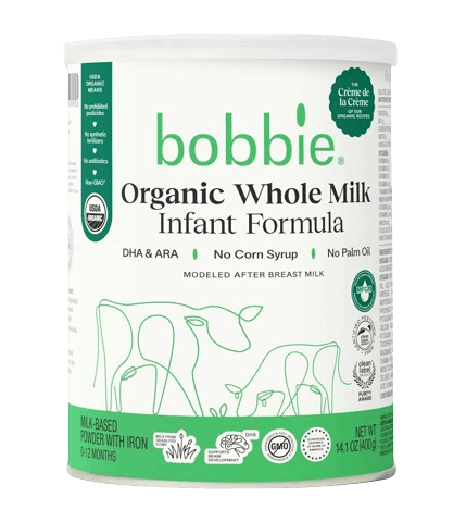 Bobbie Organic Whole Milk Infant Formula