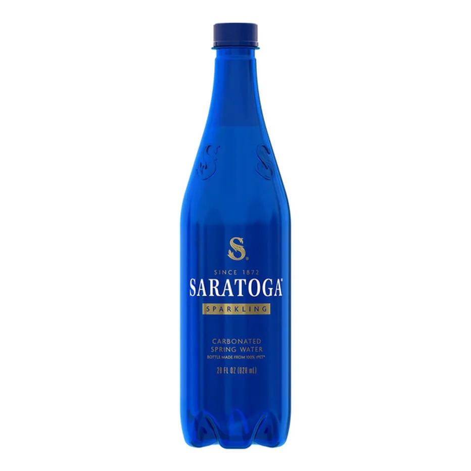 Saratoga Sparkling Water Plastic Bottle