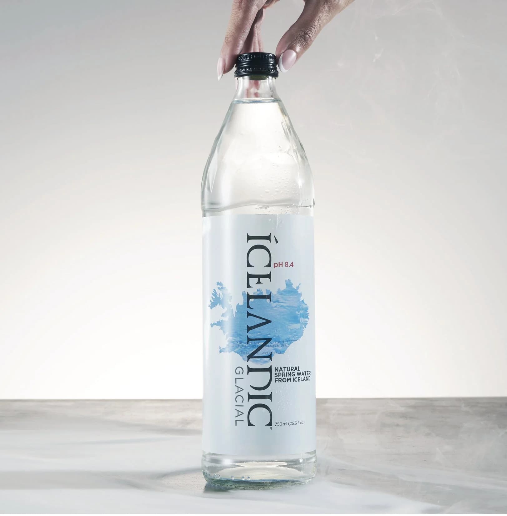 Icelandic Glacial Water Glass Bottle