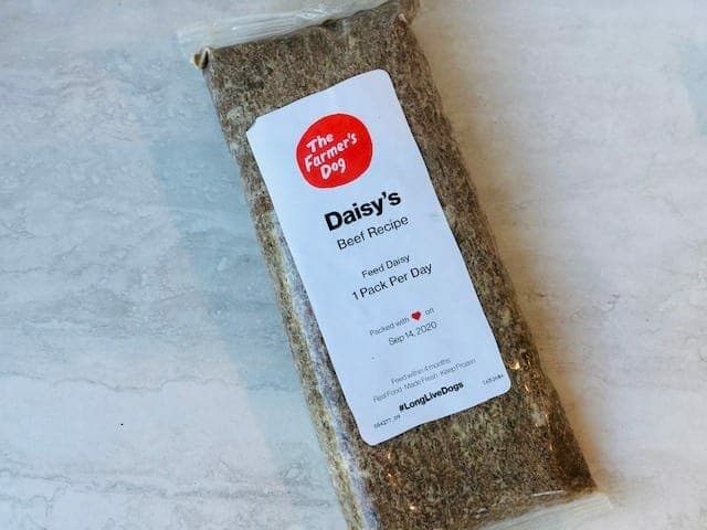 The Farmer's Dog Daisy's Beef Recipe