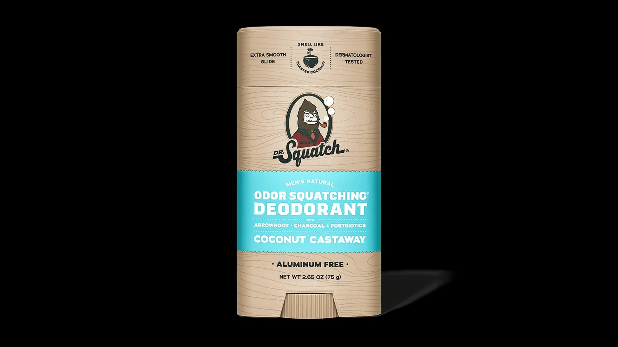 Dr. Squatch Jukebox "Clouds" Smell Like Cozy Coconut Deodorant stick