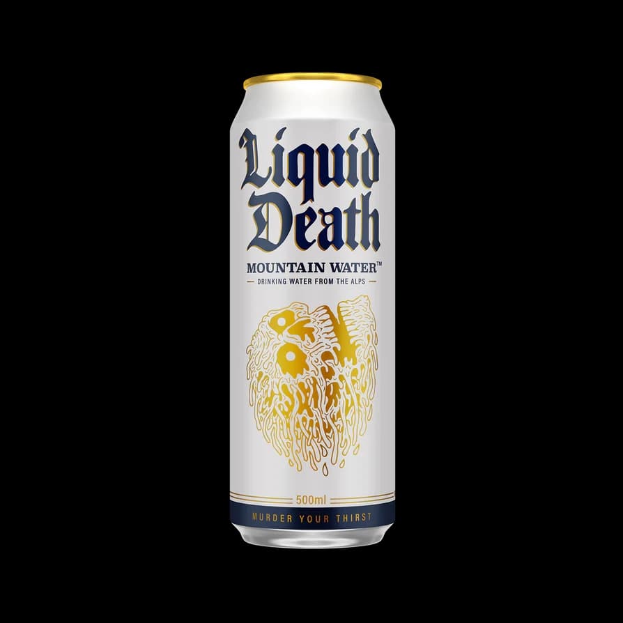 Liquid Death Mountain Water Can