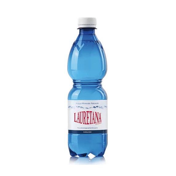 Lauretana Natural Mineral Water in Plastic Bottle