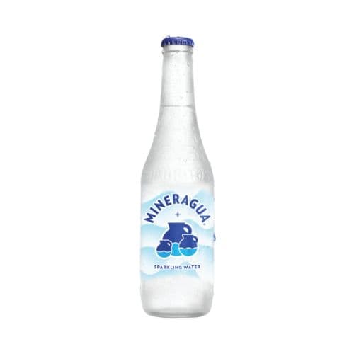 Mineragua Sparkling Water Glass Bottle