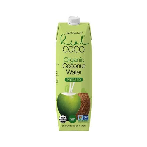 Real Coco Organic Pressed Coconut Water