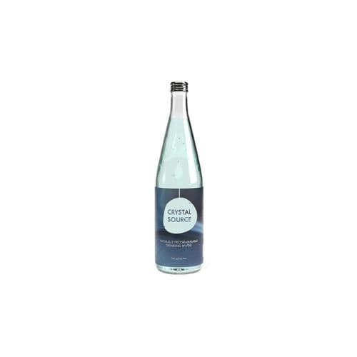 Aquene Springs Naturally Alkaline Water Glass Bottle