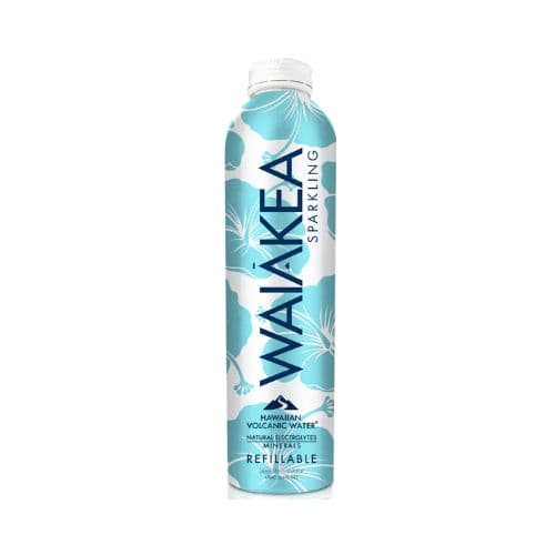 Waiakea Hawaiian Volcanic Sparkling Water Aluminum Bottle