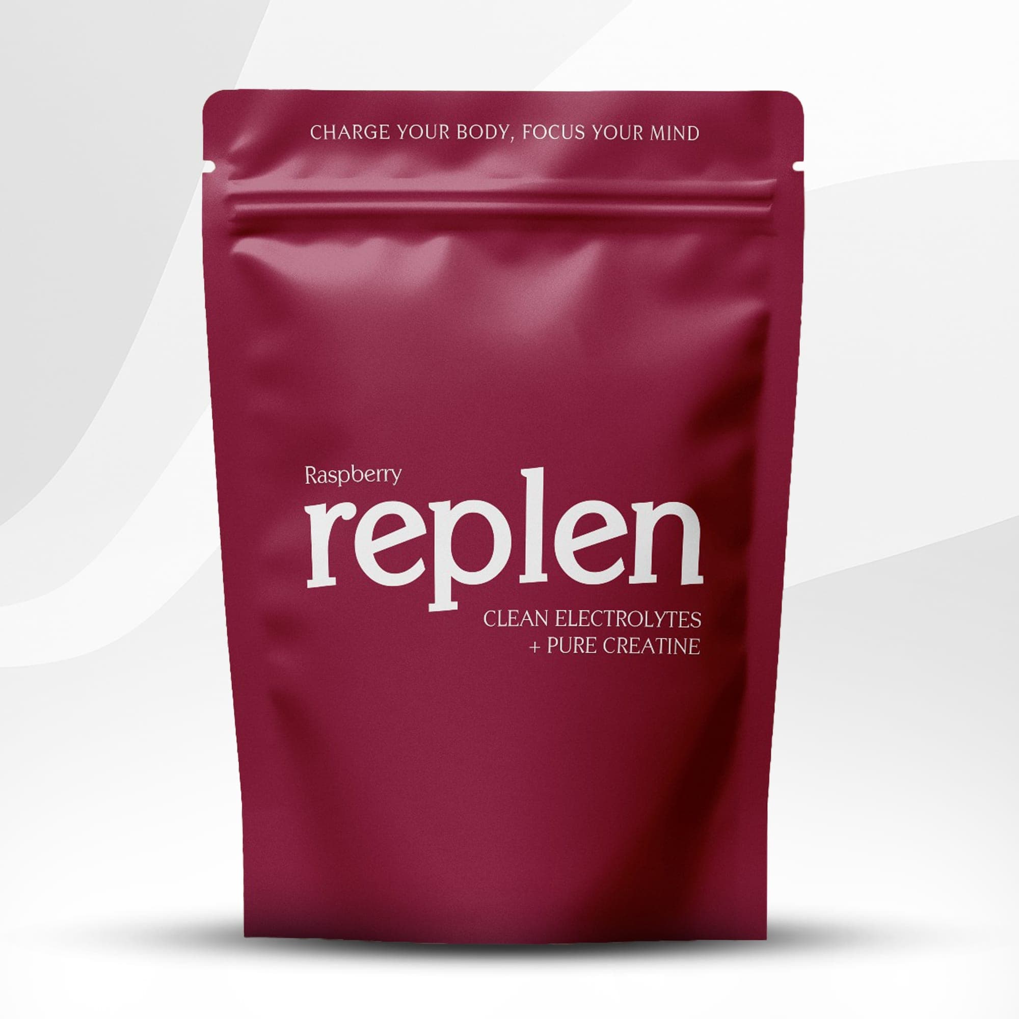 Replen Creatine + Electrolytes Powder Raspberry