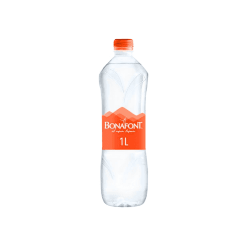 Bonafont Natural Water Plastic Bottle