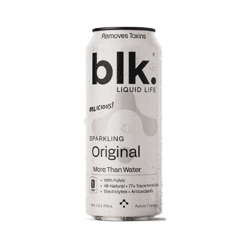Blk. Sparkling Water Can