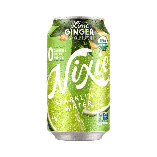 Nixie Sparkling Water Lime Ginger Can