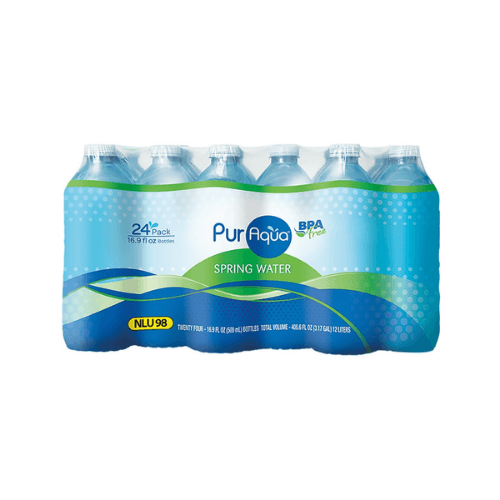 PurAqua Natural Spring Water Plastic Bottle