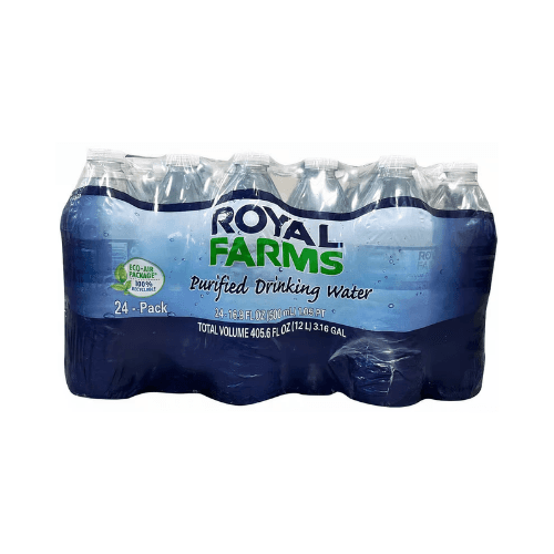 Royal Farms Purified Water Plastic Bottle