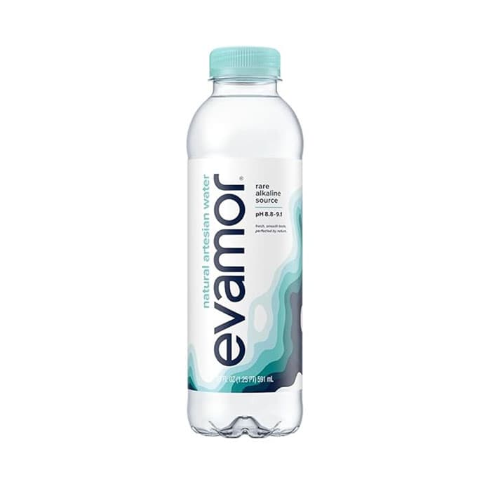 Evamor Natural Artesian Water Plastic Bottle