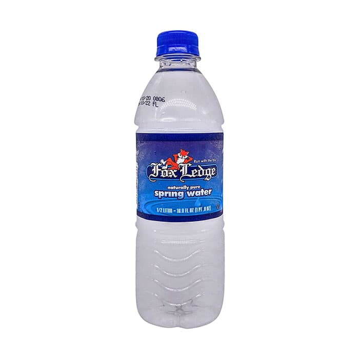 Fox Ledge Spring Water Plastic Bottle